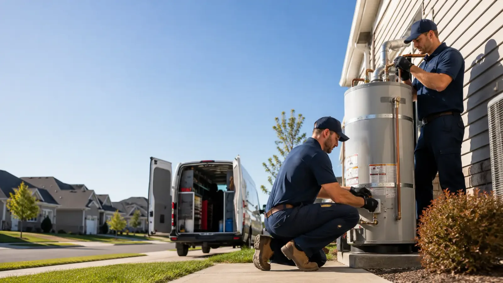 Water Heater Installation in Churchs Ferry, ND